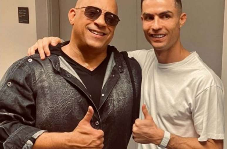 Cristiano Ronaldo na mira de Hollywood 'Velozes e Furiosos', insinua Vin Diesel 1 Cristiano Ronaldo na mira de Hollywood