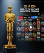 Oscar 2026 Onde Assistir aos Filmes Indicados no Streaming